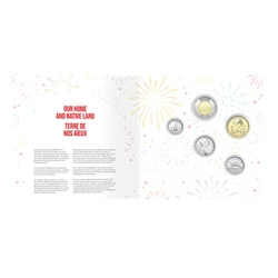 Zestaw Canada: O Canada 5 monet 2025