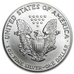Amerykański Orzeł 1 uncja Srebra 1986