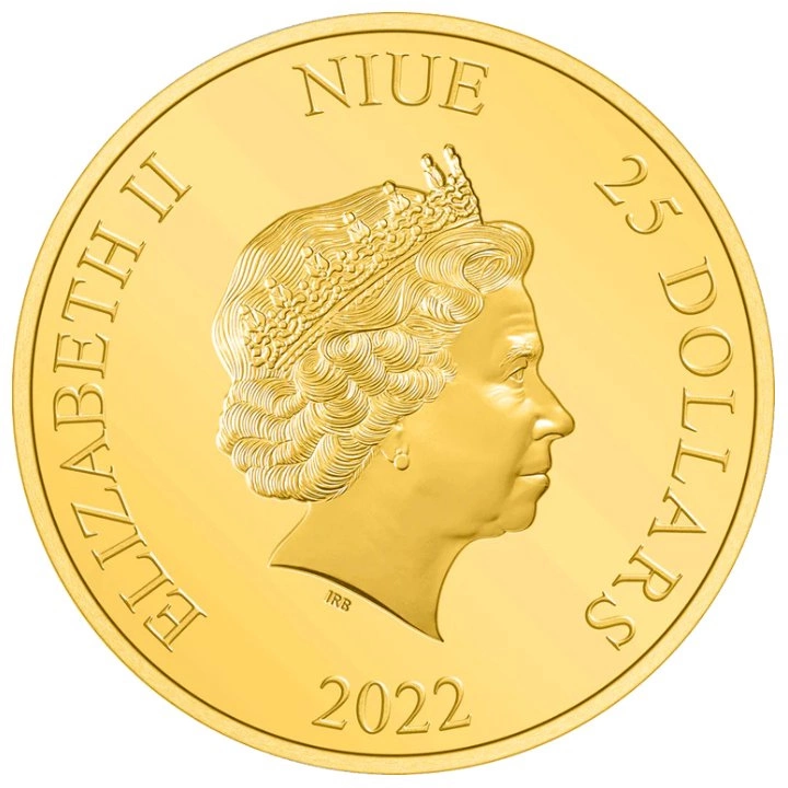 Niue: DC Comics - Batman 1/4 uncji Złota 2022 Proof