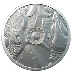 Big Five: Rhino 1 uncja Srebra 2020