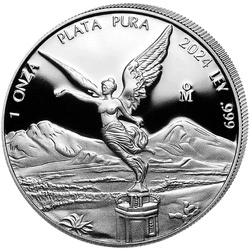 Mexican Libertad 1 uncja Srebra 2024 Proof