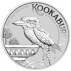 Kookaburra 1000 gramów Srebra 2022