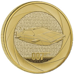 Bond Films of the 70s 1 uncja Złota 2023 Proof