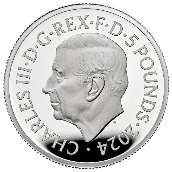 Zestaw 13 srebrnych monet Wielka Brytania 2024 Proof