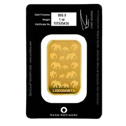 Sztabka Złota 1 uncja Rand Rafinery