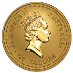 Lunar I: Rok Tygrysa 1 uncja Złota 1998