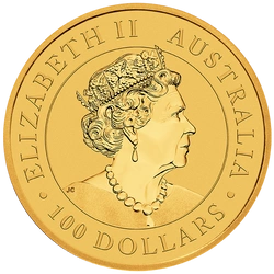 Australijski Emu 1 uncja Złota 2022