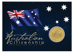 Australijskie Obywatelstwo 13,5 grama Brązu Aluminiowego 2021