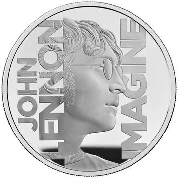 John Lennon 5 uncji Srebra 2025 Proof