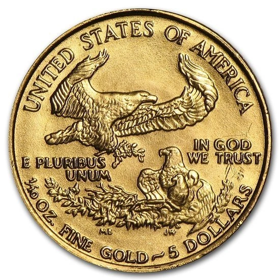 Amerykański Orzeł 1/10 uncji Złota 1987 (MCMLXXXVII)