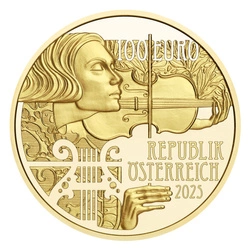 The 125th Anniversary of the Vienna Symphony Orchestra 1/2 Uncji Złota Proof