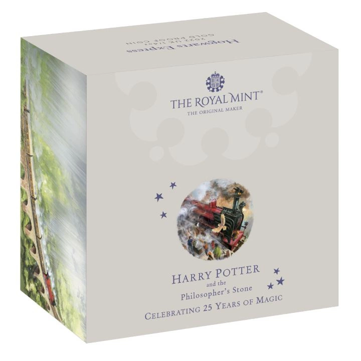 Harry Potter: Hogwarts Express 1/4 uncji Złota 2022 Proof