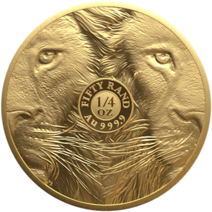 Big Five III: Lion 1/4 uncji Złota 2025 Proof