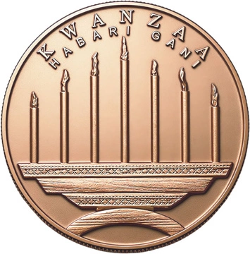 Kwanzaa 1 uncja Miedzi