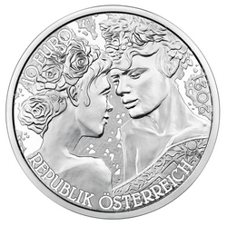 Rose 10 Euro Srebro 2021