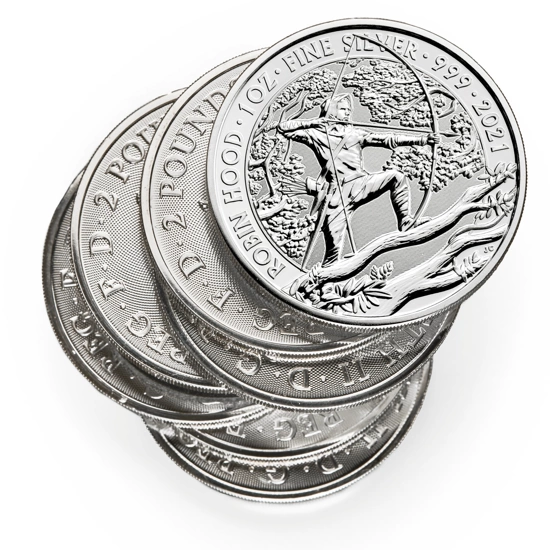 Myths & Legends: Robin Hood 1 uncja Srebra 2021