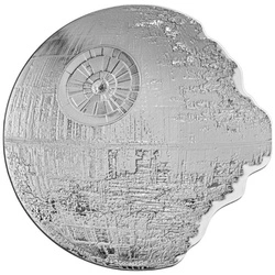 Niue: Star Wars "Death Star 2" 3 uncje Srebra 2023 Proof