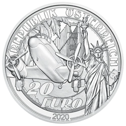 Dosięgnąć Nieba: Nad chmurami 20 Euro 2020 Proof