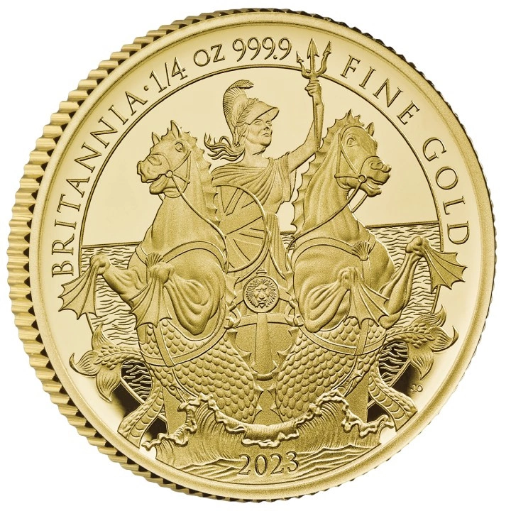 Britannia 1/4 uncji Złota 2023 Proof