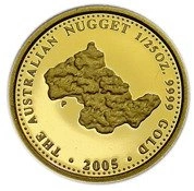 Samorodek 1/25 uncji Złota 2005 Proof
