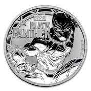 Tuvalu: Marvel - Czarna Pantera 1 uncja Srebra 2018