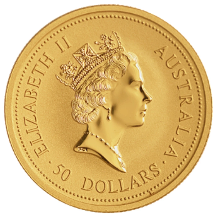 Australijski Kangur - Samorodek 1/10 uncji Złota 1997