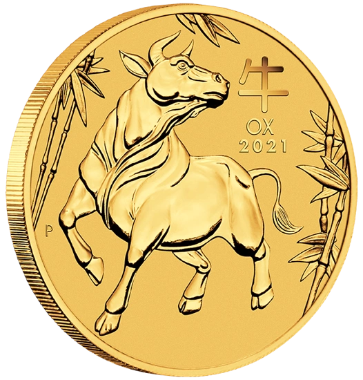 Lunar III: Rok Bawoła 1/2 uncji Złota 2021