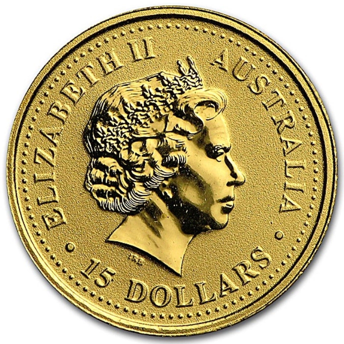 Australijski Kangur - Samorodek 1/10 uncji Złota 2000