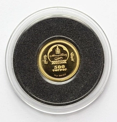 Alfred Nobel 0,5 g Złota 2007 Proof