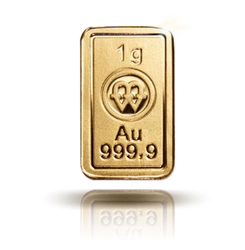 1 gram Sztabka Złota Mennica Polska