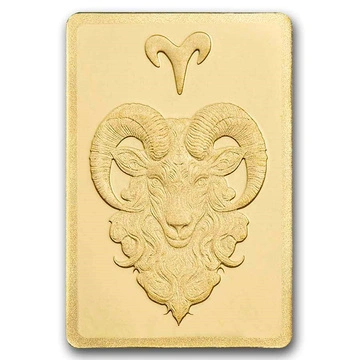  Sztabka Pamp Zodiac: Baran 0,5 grama złota