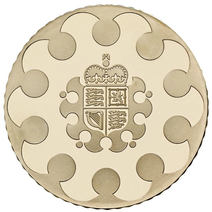 Zestaw 5 monet Wielka Brytania Miedzionikiel 2023 Premium Proof Commemorative Coin