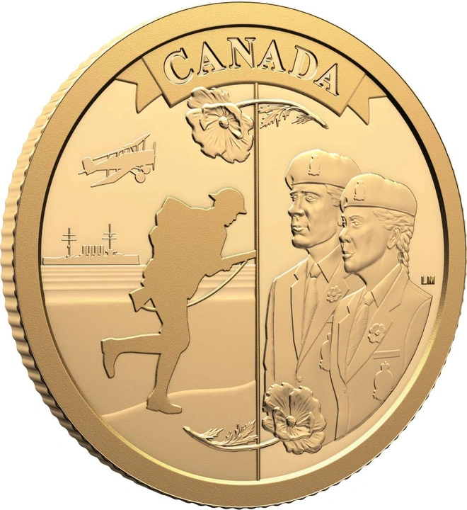 Canada: 100th Anniversary of The Royal Canadian Legion 100 CAD Złoto Proof 2026