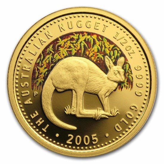Zestaw monet Koala Kookaburra Kangur 2005 PROOF