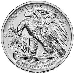 Amerykański Orzeł 1 uncja Palladu 2019