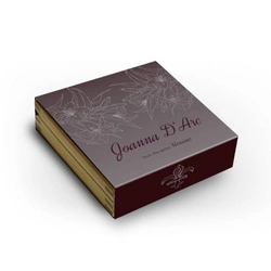 Niue: Heroines - Joanna D'Arc kolorowana 2 uncje Srebra 2022 High Relief Antiqued Coin