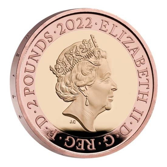Celebrating the Life and Legacy of Dame Vera Lynn £2 Złoto 2022 Proof