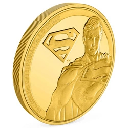 Niue: DC Comics - Superman 1/4 uncji Złota 2022 Proof