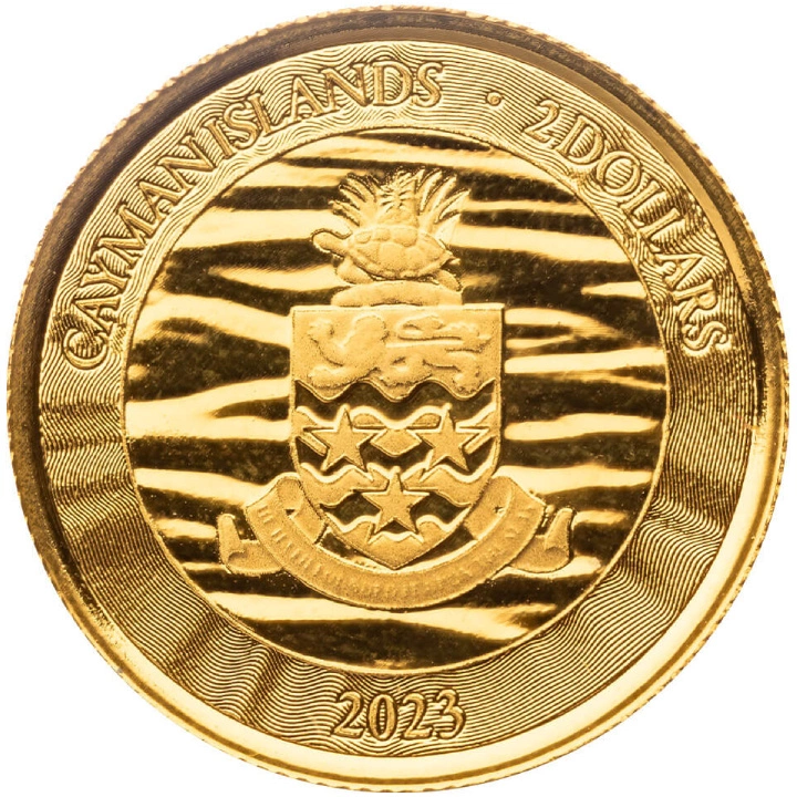 Cayman Islands: Stingray 1/10 uncji Złota 2023 Prooflike