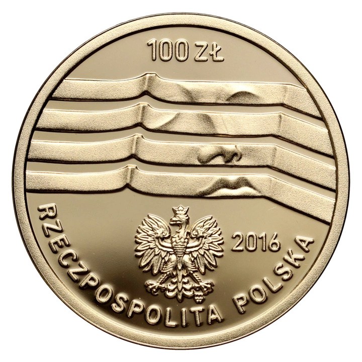 Wrocław 2016 Europejska Stolica Kultury 100 zł Złoto Proof