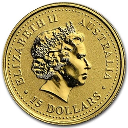 Australijski Kangur - Samorodek 1/10 uncji Złota 2000