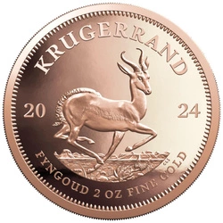 Zestaw 7 złotych monet Krugerrand 2024 Proof