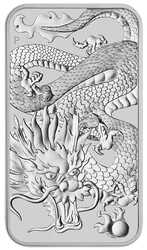 Sztabko Moneta Dragon 1 uncja Srebra 2022