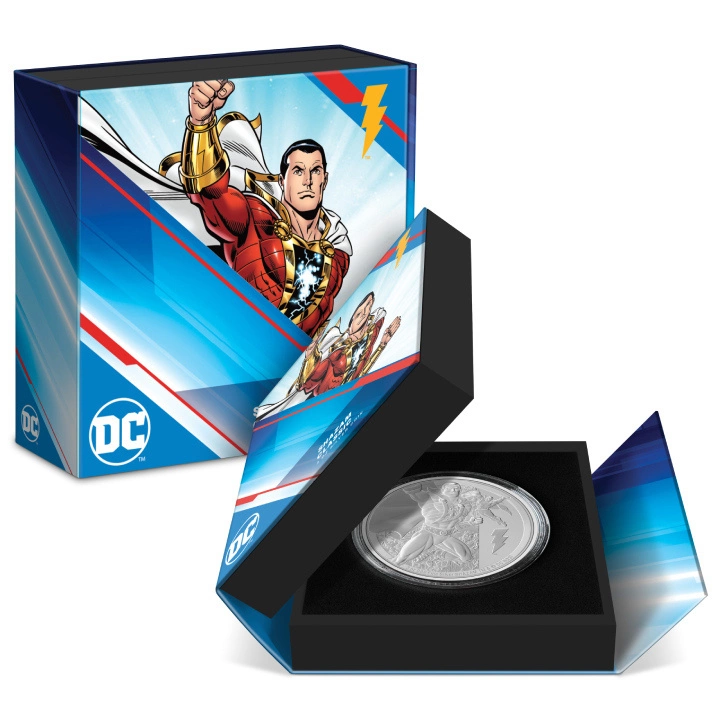Niue: DC Comics - Shazam 3 uncje Srebra 2023 Proof
