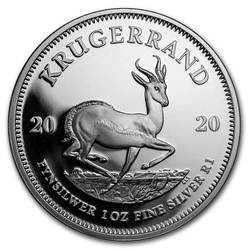 Krugerrand 1 uncja Srebra 2020 Proof