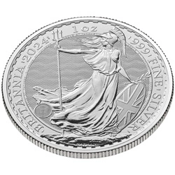 Britannia 1 uncja Srebra 2024