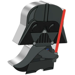 Niue: Star Wars - Darth Vader Chibi Coin kolorowany 1 uncja Srebra 2023 Proof