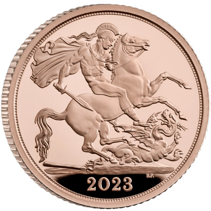 Wielka Brytania: The Coronation of His Majesty King Charles Sovereign Zestaw 5 monet 2023 Proof