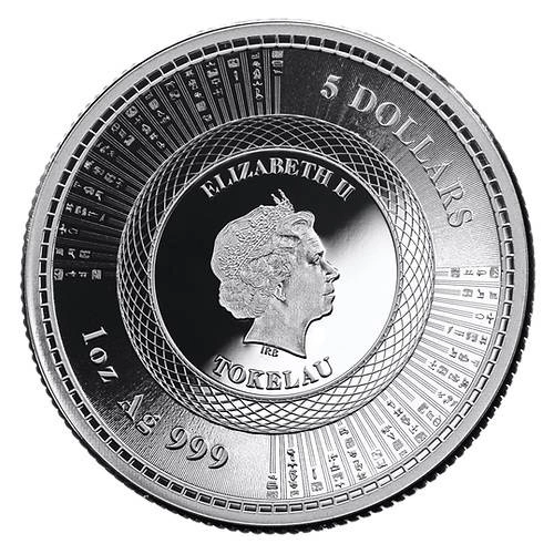 Tokelau: Vivat Humanitas 1 uncja Srebra 2020 Prooflike