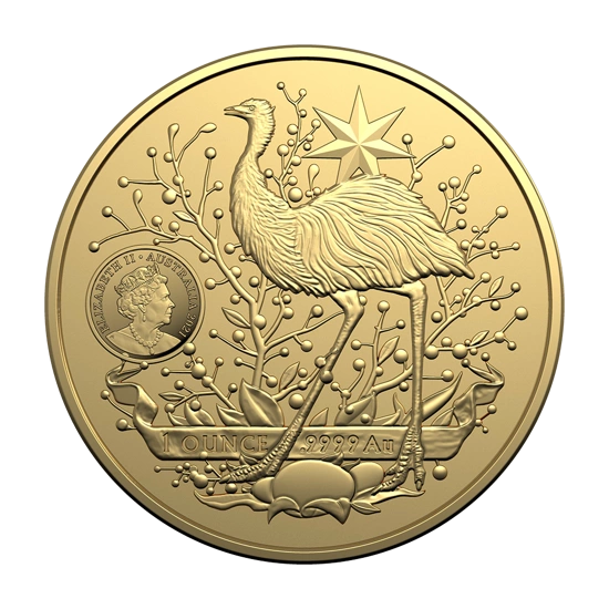 Australia’s Coat of Arms 1 uncja Złota 2021